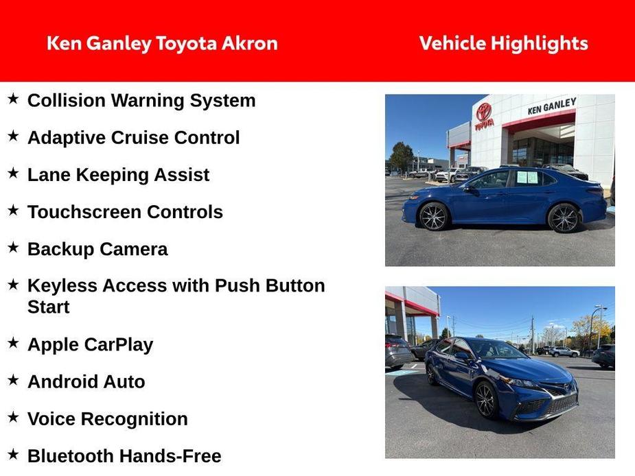 used 2024 Toyota Camry car, priced at $27,931