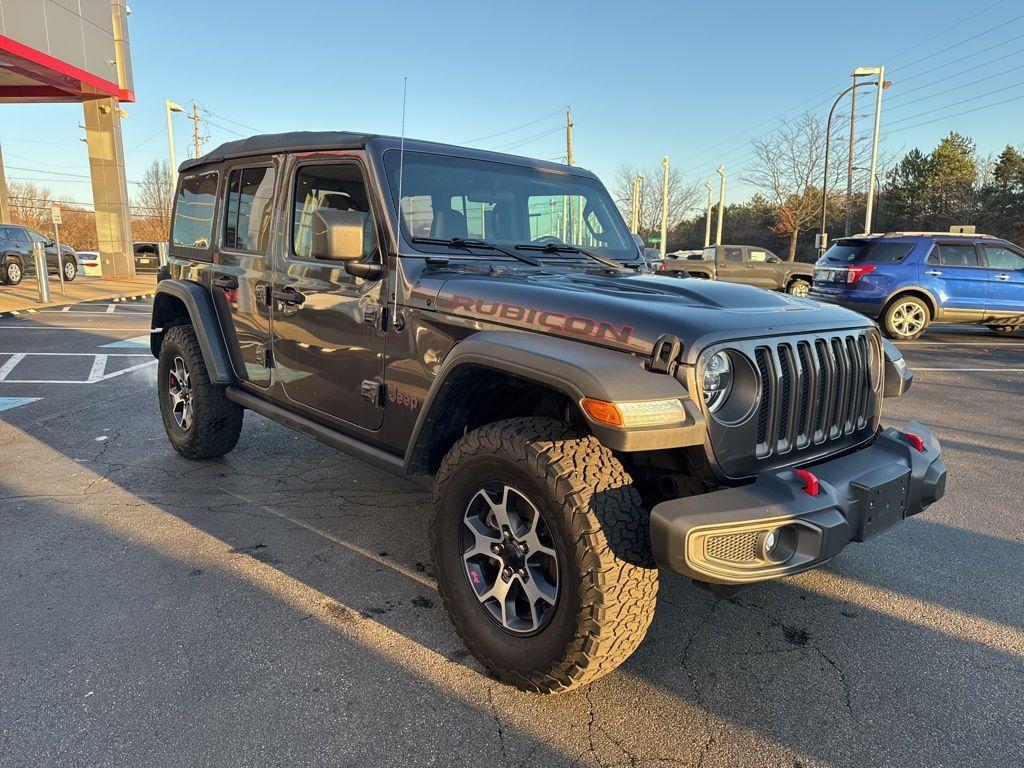 used 2021 Jeep Wrangler Unlimited car, priced at $39,466