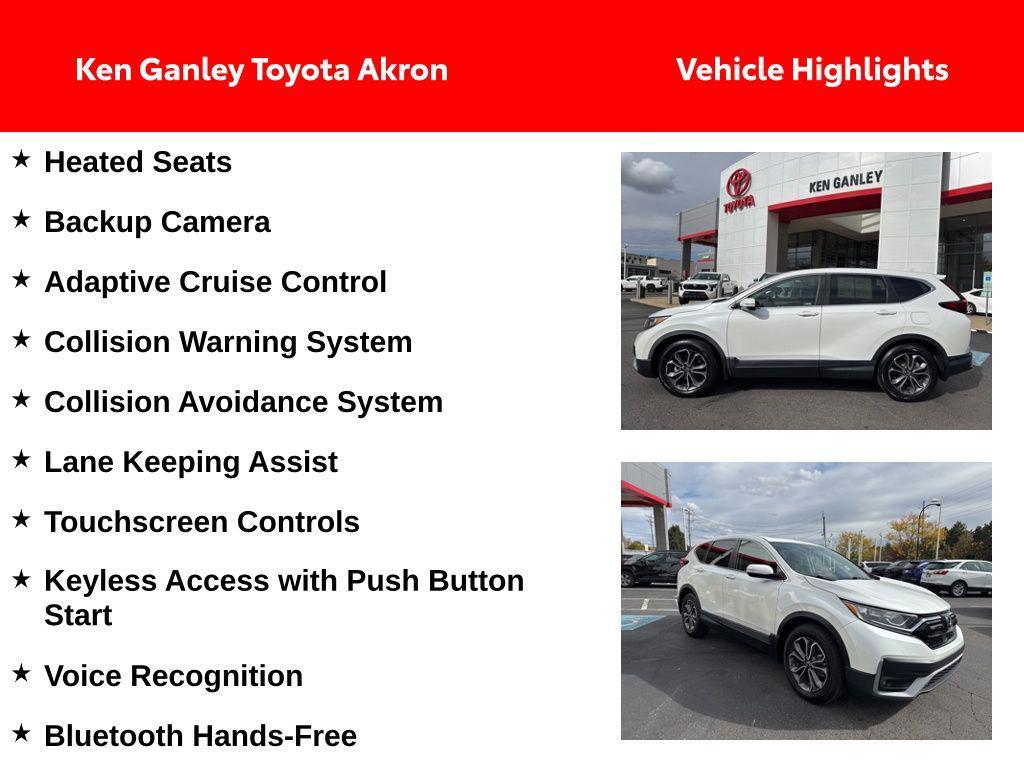 used 2020 Honda CR-V car, priced at $22,339