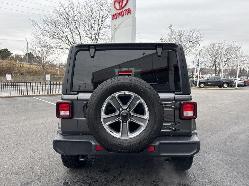 used 2022 Jeep Wrangler Unlimited car, priced at $30,469