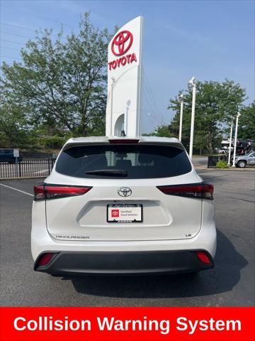 used 2023 Toyota Highlander car, priced at $30,789