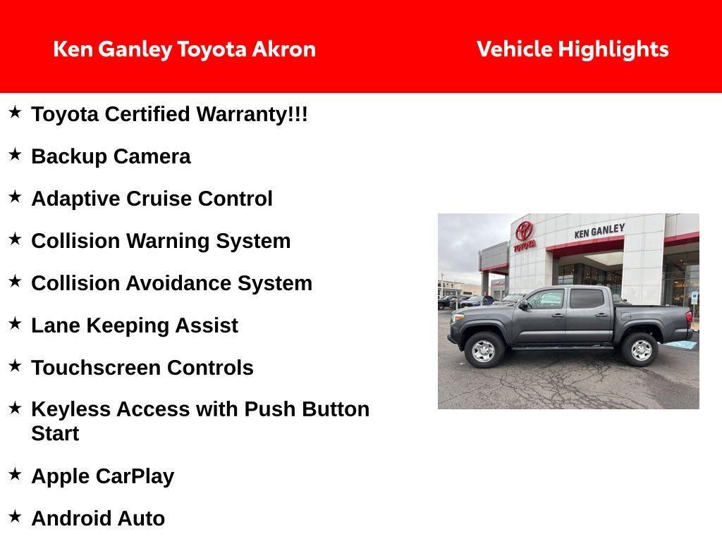 used 2023 Toyota Tacoma car, priced at $34,997