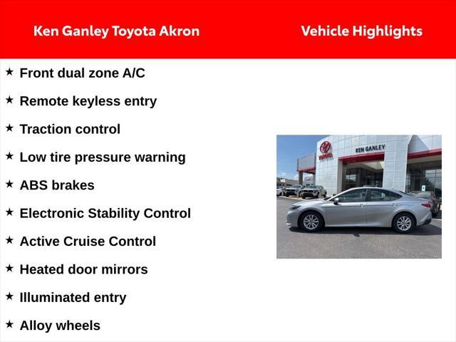 used 2025 Toyota Camry car, priced at $28,571