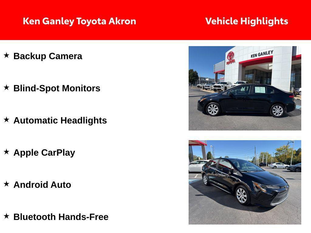 used 2024 Toyota Corolla car, priced at $19,998