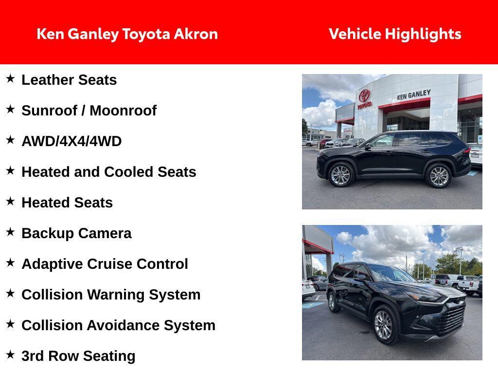 used 2024 Toyota Grand Highlander car, priced at $48,931
