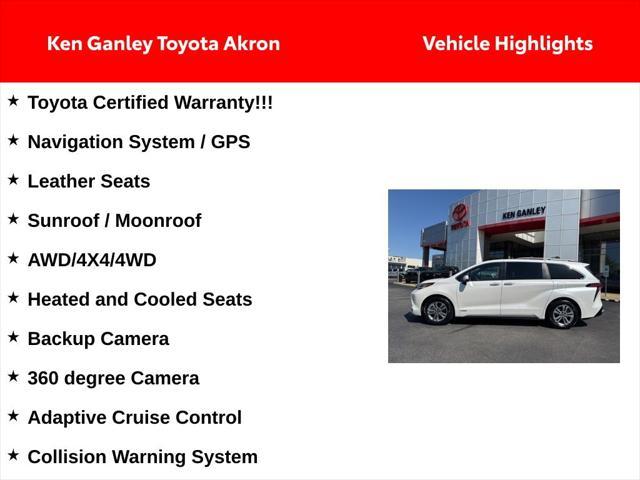 used 2021 Toyota Sienna car, priced at $51,989