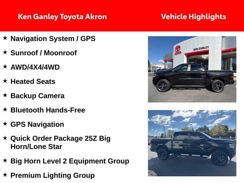 used 2019 Ram 1500 car, priced at $25,598