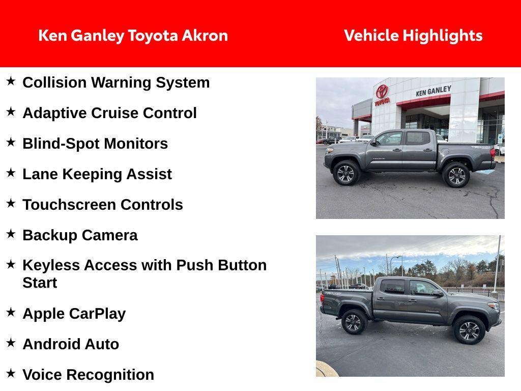 used 2017 Toyota Tacoma car, priced at $30,806