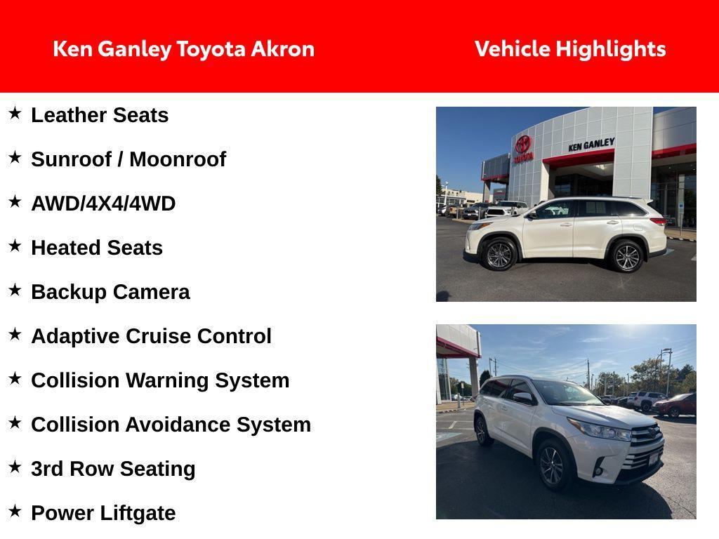 used 2017 Toyota Highlander car, priced at $20,339