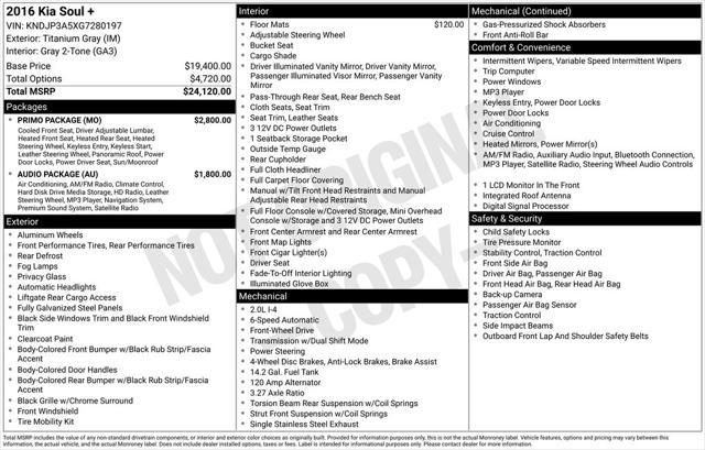 used 2016 Kia Soul car, priced at $11,387