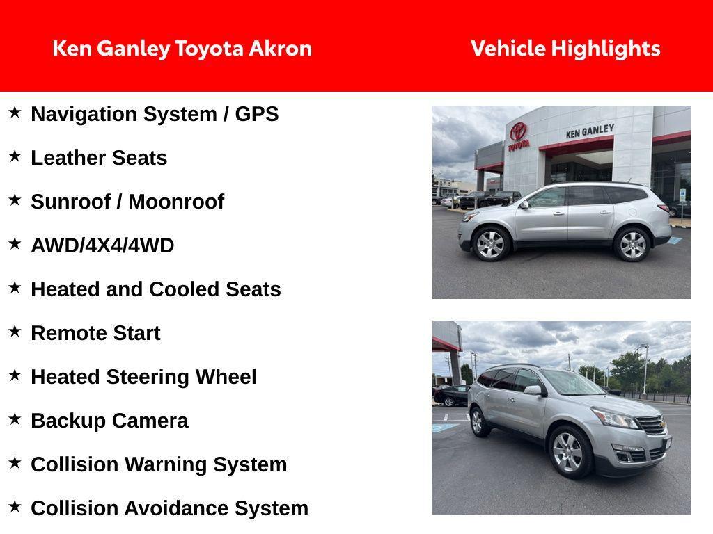 used 2015 Chevrolet Traverse car, priced at $10,153