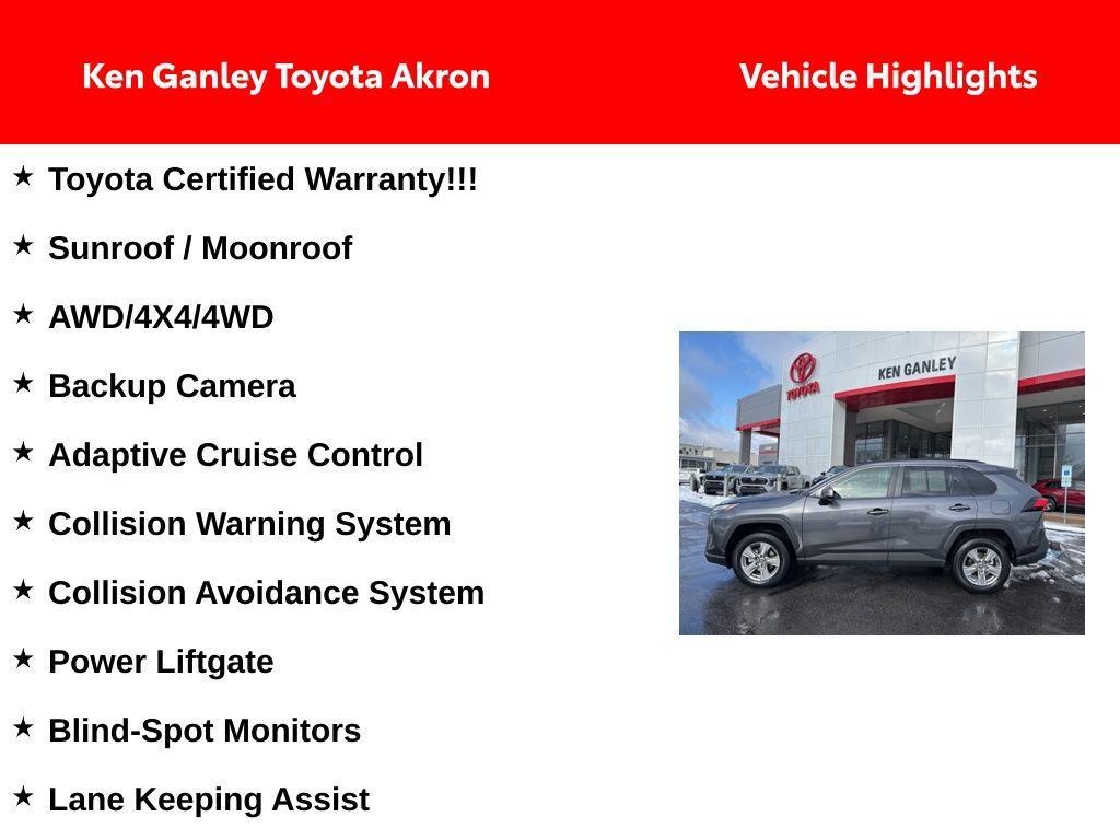 used 2025 Toyota RAV4 car, priced at $33,987