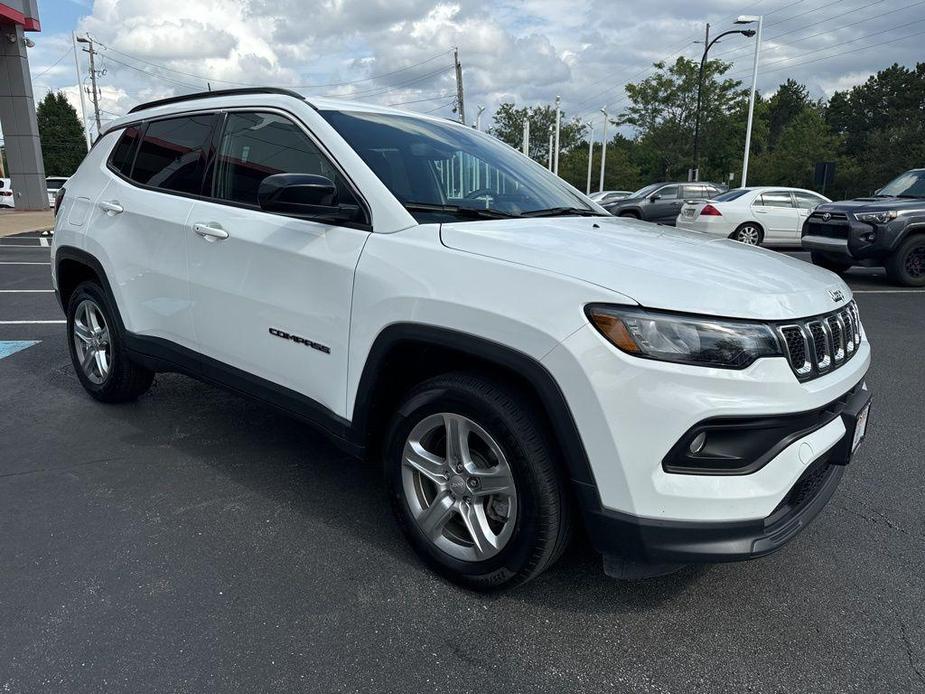 used 2023 Jeep Compass car, priced at $21,499