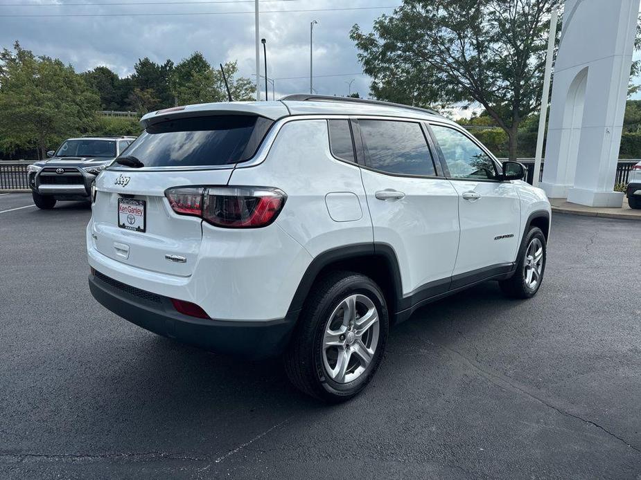 used 2023 Jeep Compass car, priced at $21,499