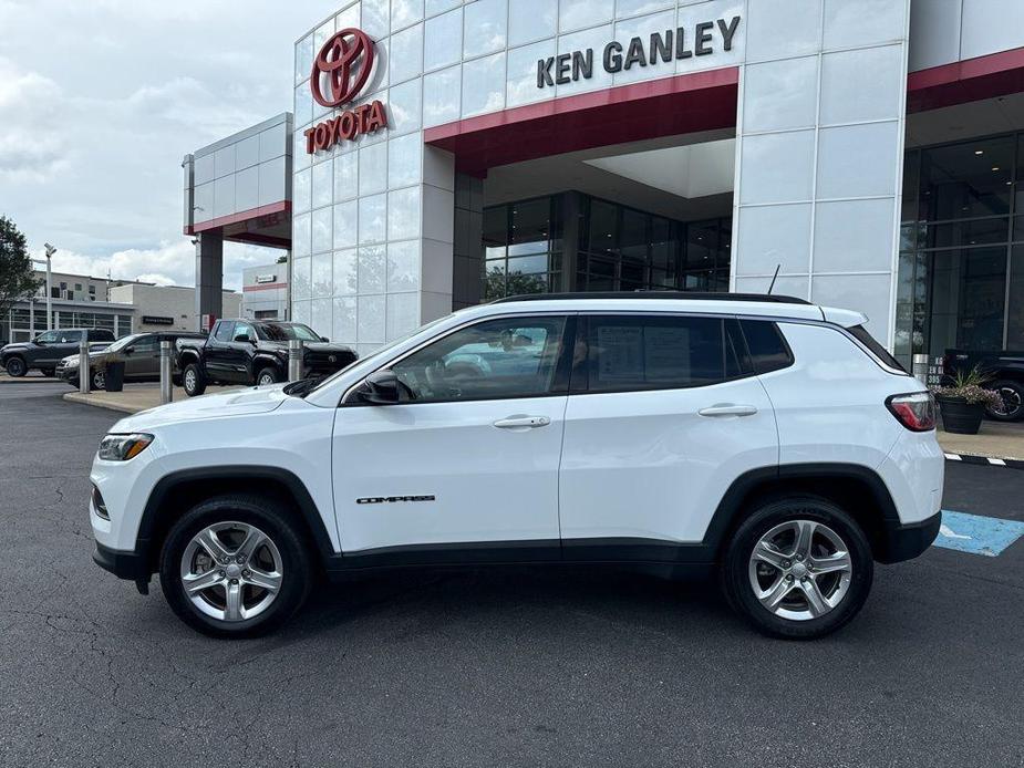 used 2023 Jeep Compass car, priced at $21,499