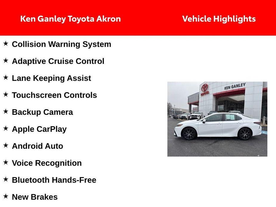 used 2022 Toyota Camry car, priced at $22,234