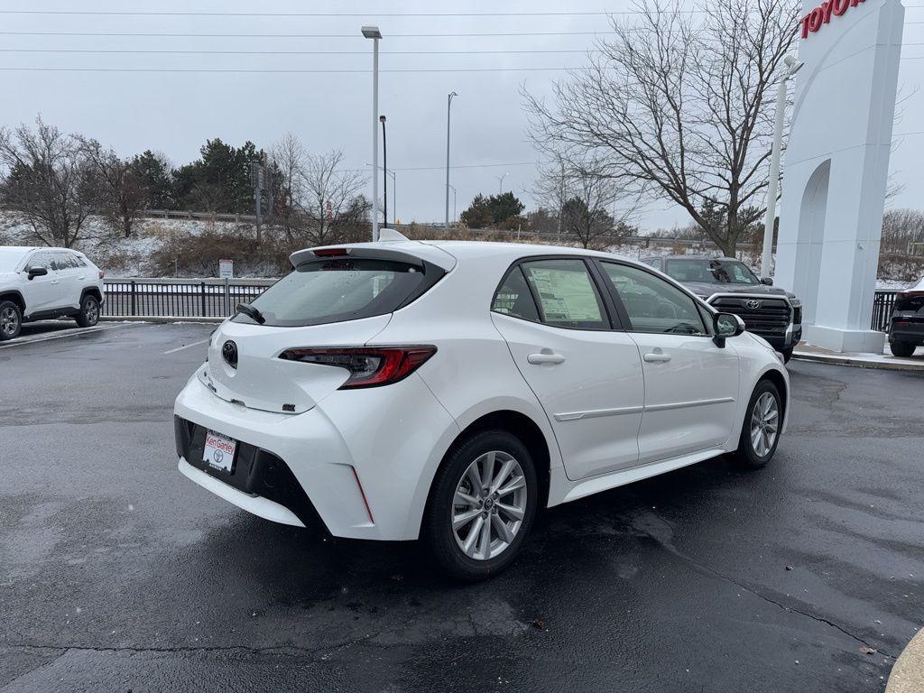 new 2025 Toyota Corolla Hatchback car, priced at $25,643