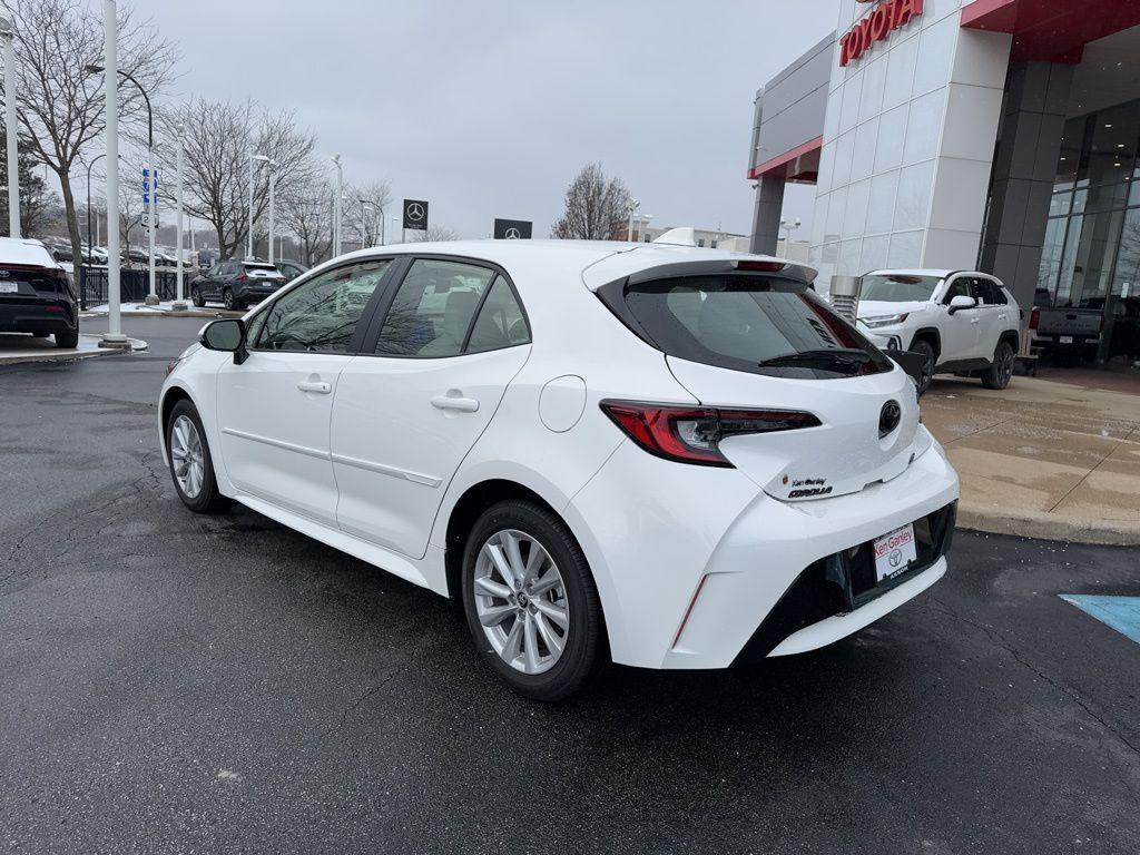 new 2025 Toyota Corolla Hatchback car, priced at $25,643