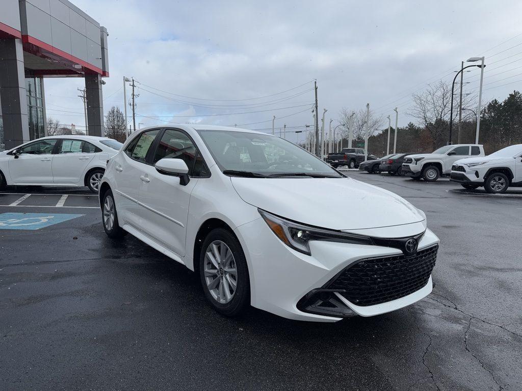 new 2025 Toyota Corolla Hatchback car, priced at $25,643