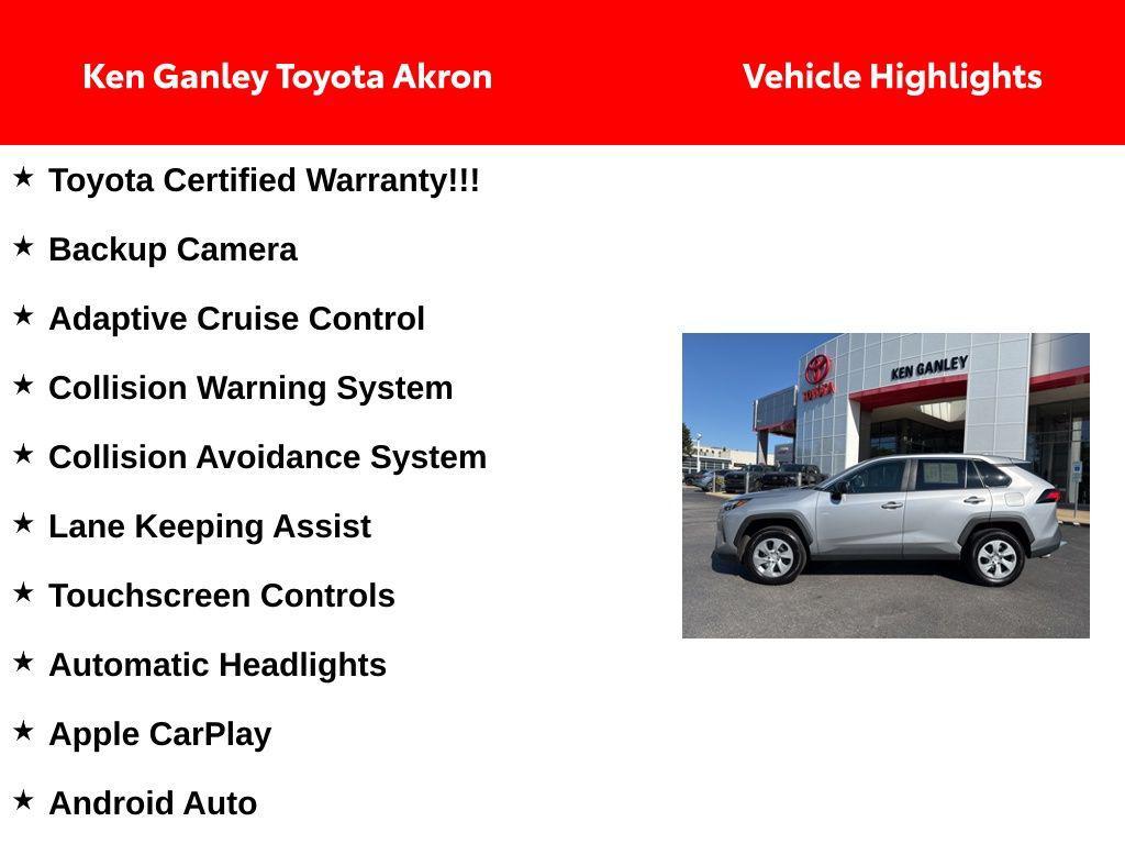 used 2023 Toyota RAV4 car, priced at $25,591