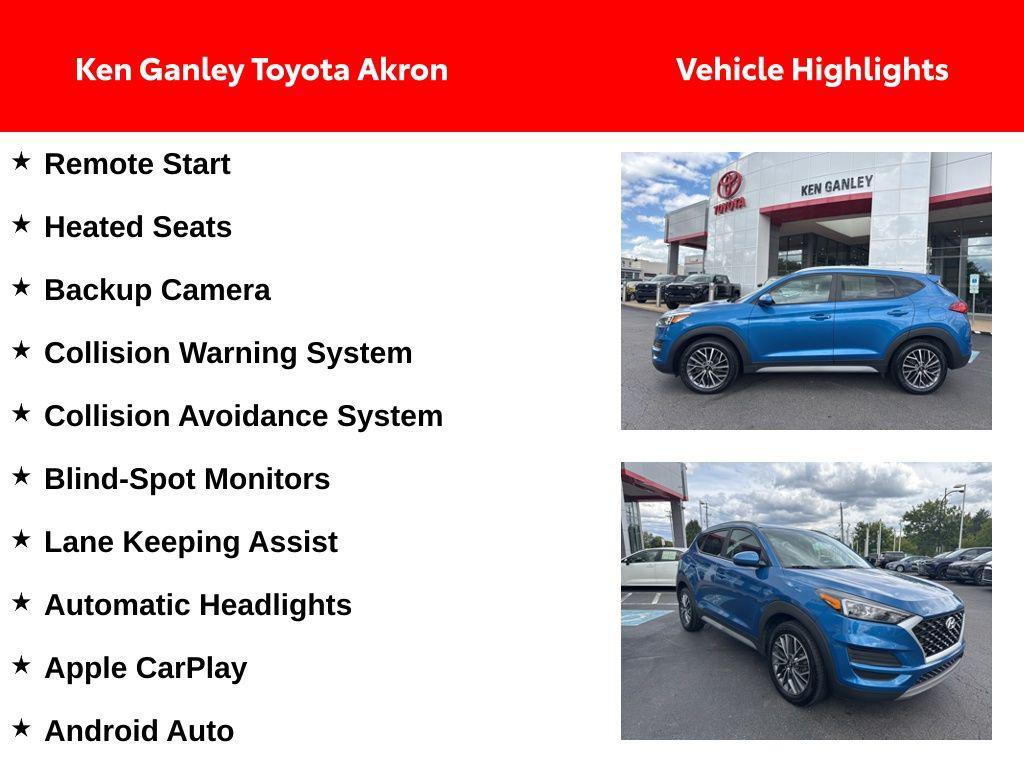 used 2020 Hyundai Tucson car, priced at $15,396