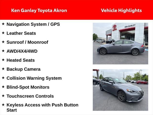 used 2014 Lexus IS 350 car, priced at $18,479