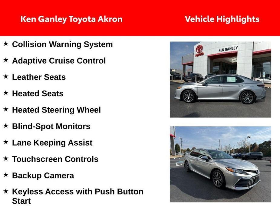 used 2022 Toyota Camry Hybrid car, priced at $30,451