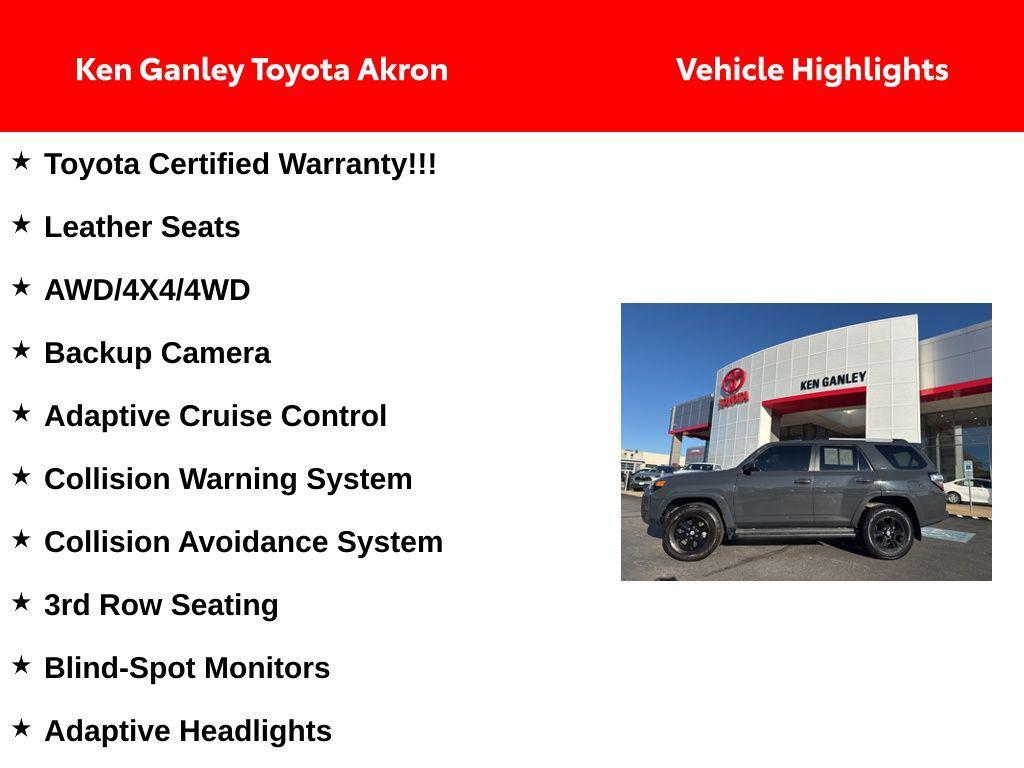 used 2024 Toyota 4Runner car, priced at $36,989