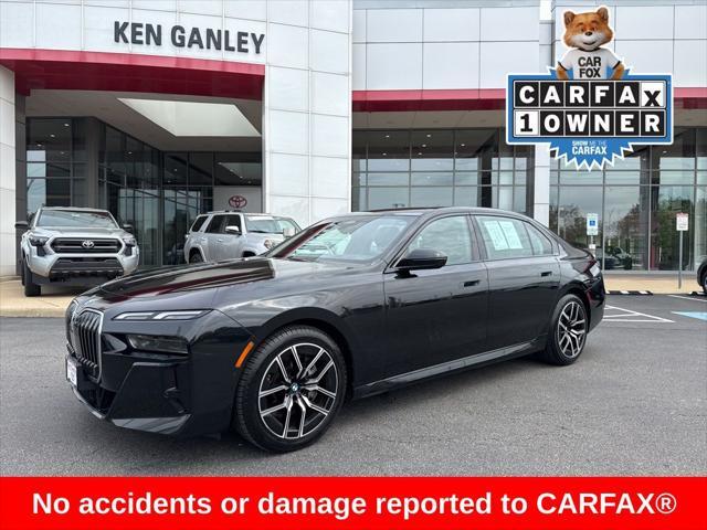 used 2024 BMW 740 car, priced at $74,774