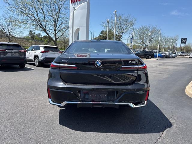 used 2024 BMW 740 car, priced at $74,774