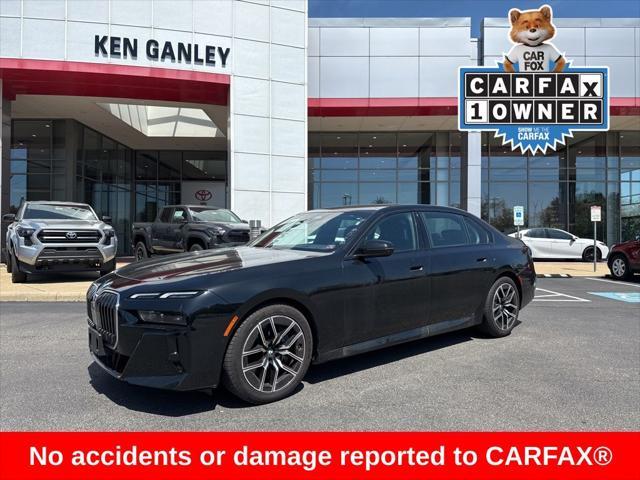 used 2024 BMW 740 car, priced at $74,774