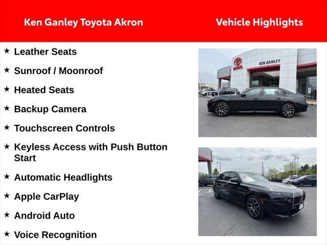 used 2024 BMW 740 car, priced at $74,774