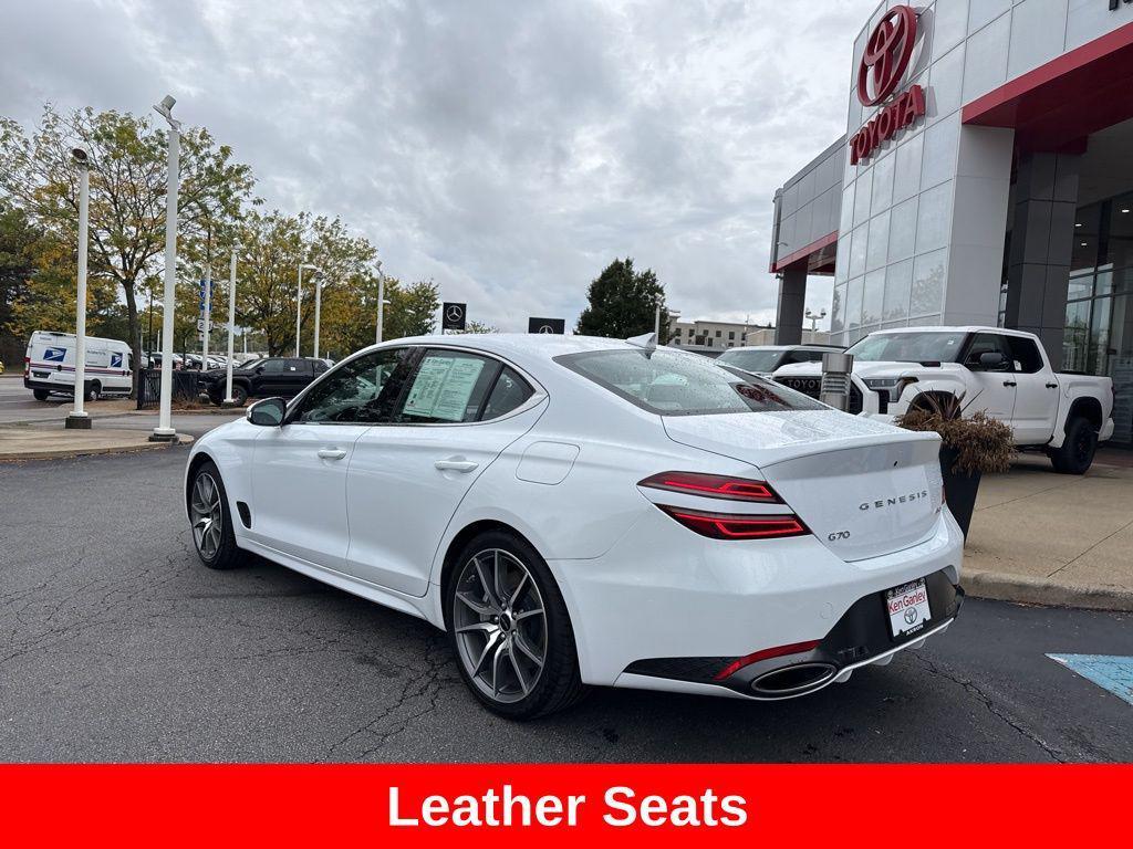 used 2024 Genesis G70 car, priced at $28,491