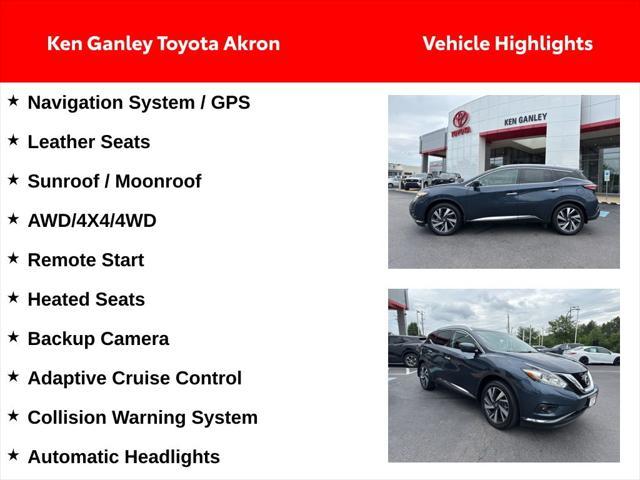 used 2017 Nissan Murano car, priced at $16,794