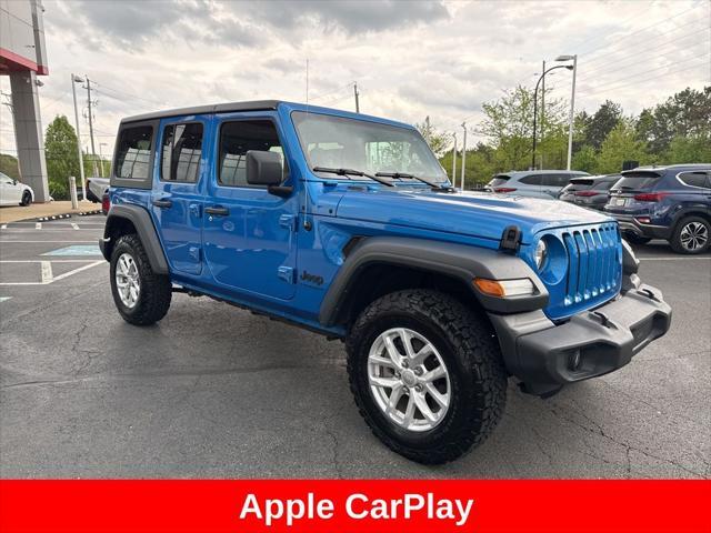 used 2023 Jeep Wrangler car, priced at $28,191