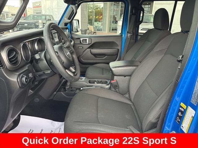 used 2023 Jeep Wrangler car, priced at $28,191
