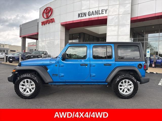 used 2023 Jeep Wrangler car, priced at $28,191
