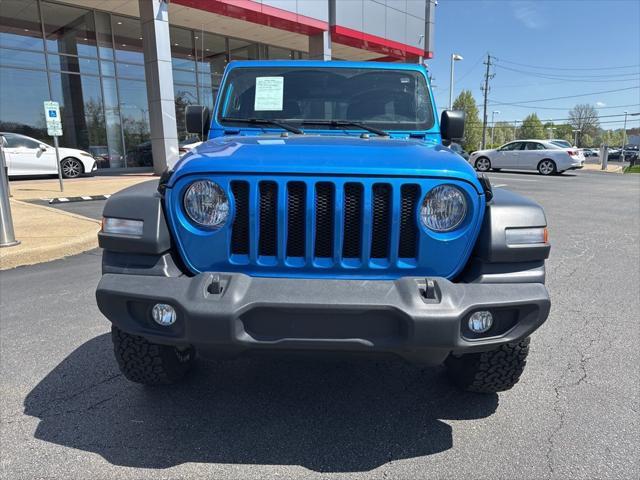 used 2023 Jeep Wrangler car, priced at $30,498
