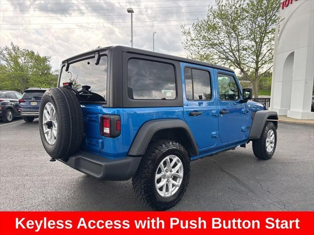 used 2023 Jeep Wrangler car, priced at $28,191