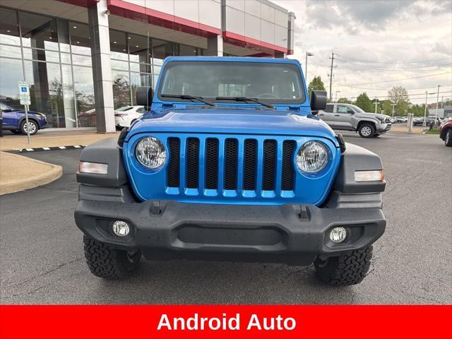 used 2023 Jeep Wrangler car, priced at $28,191