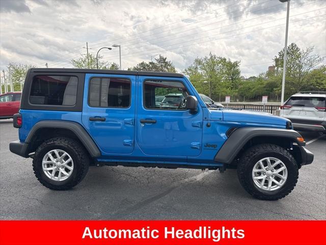 used 2023 Jeep Wrangler car, priced at $28,191