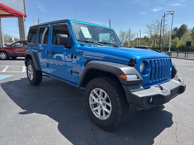 used 2023 Jeep Wrangler car, priced at $30,498