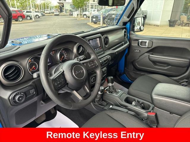 used 2023 Jeep Wrangler car, priced at $28,191