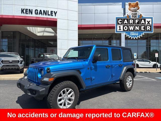 used 2023 Jeep Wrangler car, priced at $30,498