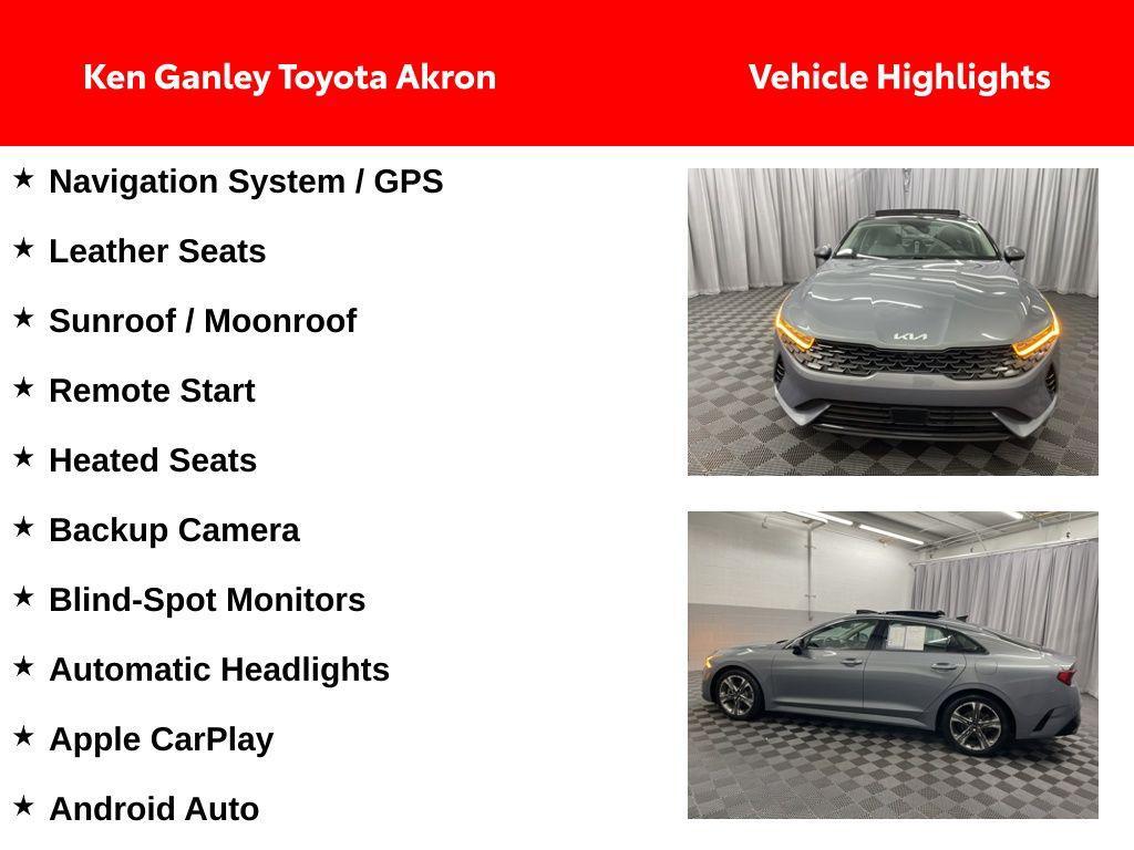 used 2022 Kia K5 car, priced at $20,991