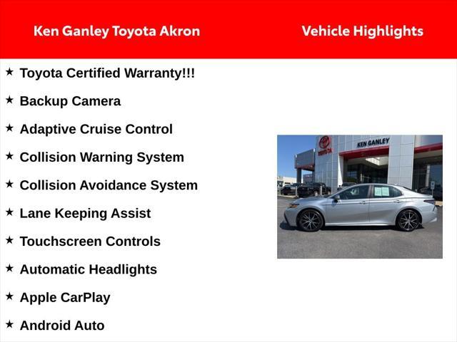 used 2024 Toyota Camry car, priced at $27,672