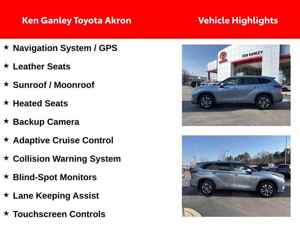 used 2023 Toyota Highlander car, priced at $34,989