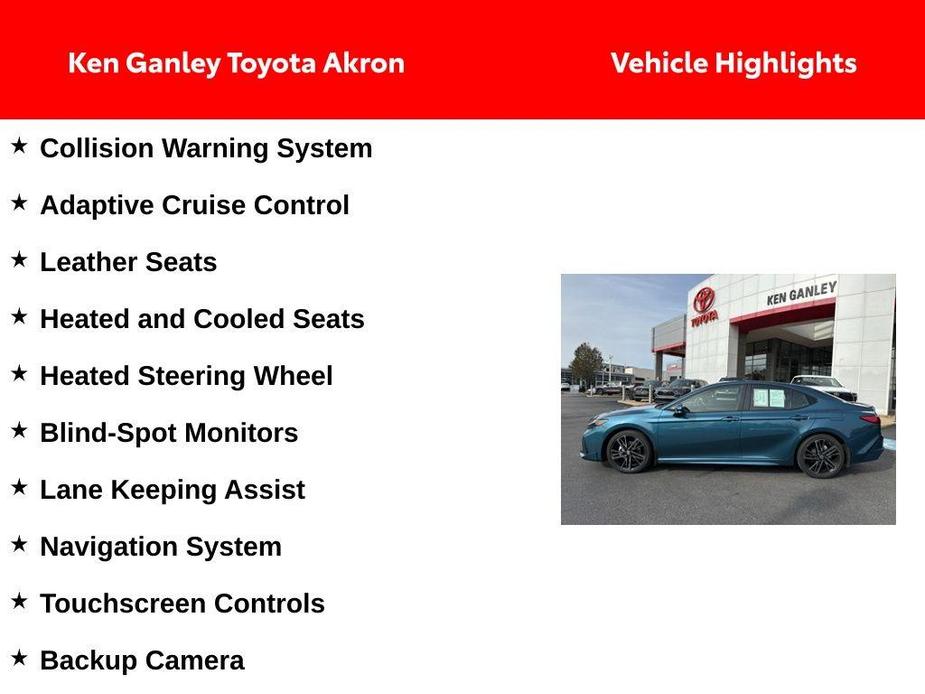 used 2025 Toyota Camry car, priced at $39,236