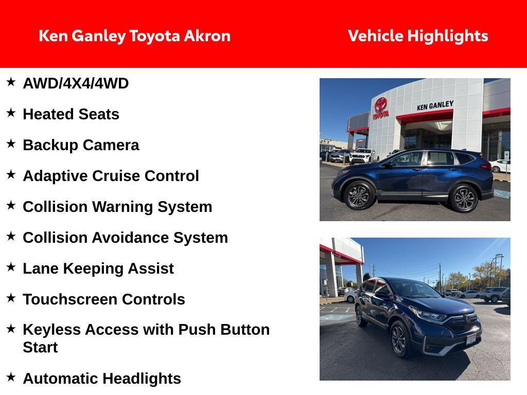 used 2020 Honda CR-V car, priced at $18,846