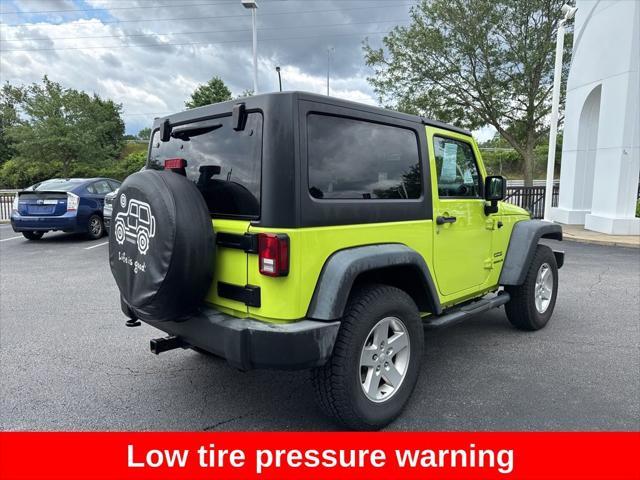used 2016 Jeep Wrangler car, priced at $18,697